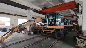 Excavator Manufacturing Plant
