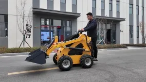Operation of S360 Mini Skid Steer Loader