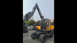 ST609W Compact Wheel Excavator