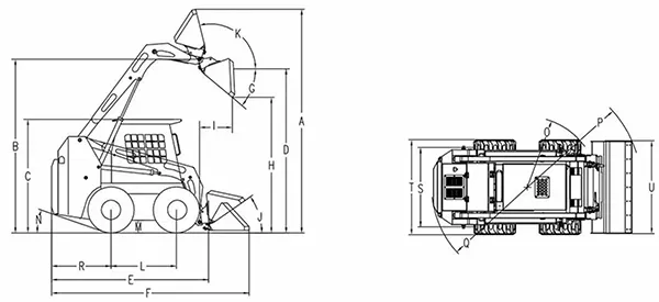 JC50D Skid Steer Loader