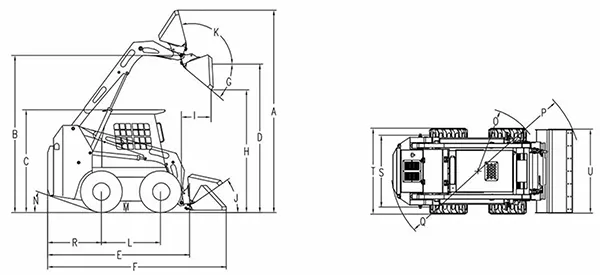 JC60 Skid Steer Loader